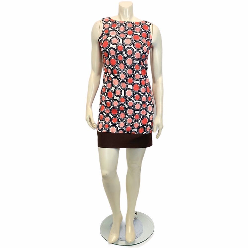AGB Polka Dot Sheath Dress Sz 6